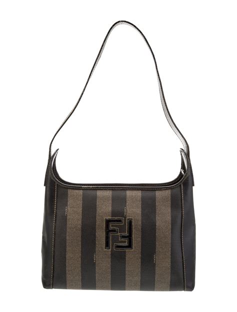 fendi leather-trimmed pequin crossbody bag|fendi shoulder bags for women.